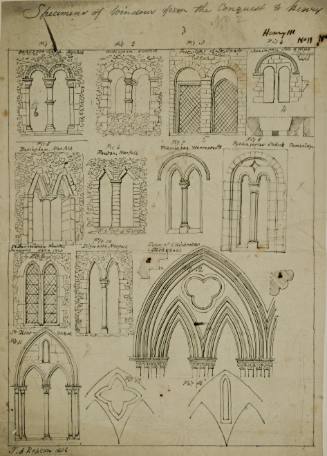 Specimens of Windows from conquest to Henry