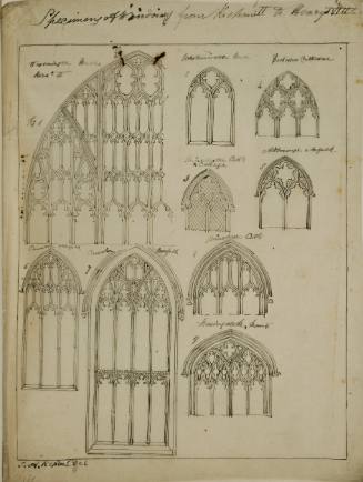 Specimens of Windows from Richard II to Henry VIII