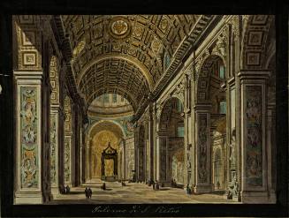 Interior of St. Peters, Rome