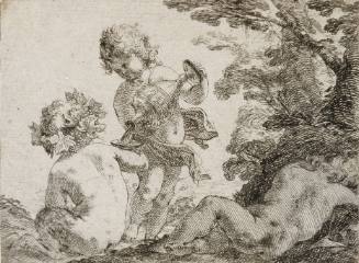 Bacchus and two Children