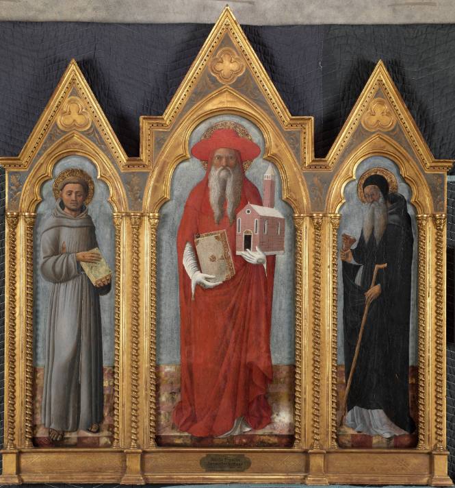 St. Jerome with St. Francis and St. Anthony Abbot