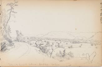 Sketchbook: 1849-50. Delaware and Sus(quehana), White Mountains