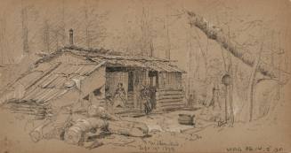"Millinocket," dated September 19, 1879, from the sketchbook Shwangunk Mountains, N.Y., Mt. Katadin and Lake Millinocket, Me., 1873-79