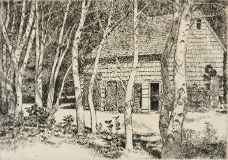 The Old Barn and the Birches