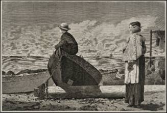 Dad’s Coming!, from Harper’s Weekly, November 1, 1873