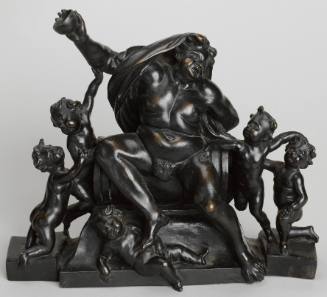 Bacchus with Putti (Travesty of the Laocoön)