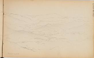 Kiersarge, August 18, 1865, from New Hampshire and New York Sketchbook