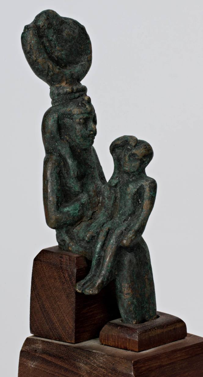 Statuette of Isis and young Horus