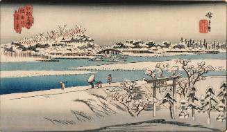 Sumida River in Snow 