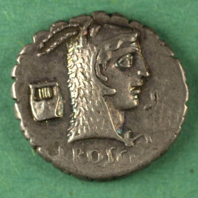 denarius, Roman Republic, 64 BCE