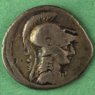 denarius, Roman Republic, 46 BCE