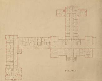 Plan of basement, Main Building