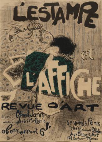 Poster for the art magazine L'estampe et l'affiche