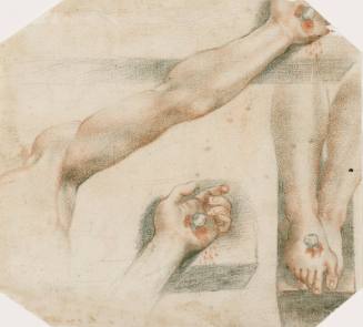 Studies for the Hands and Feet of Crucified Christ