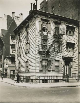 Frame House: Bedford and Grove Streets, Manhattan