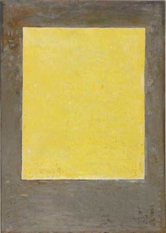 Untitled (Naples yellow rectangle)