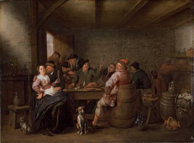 Peasants Merrymaking in a Tavern