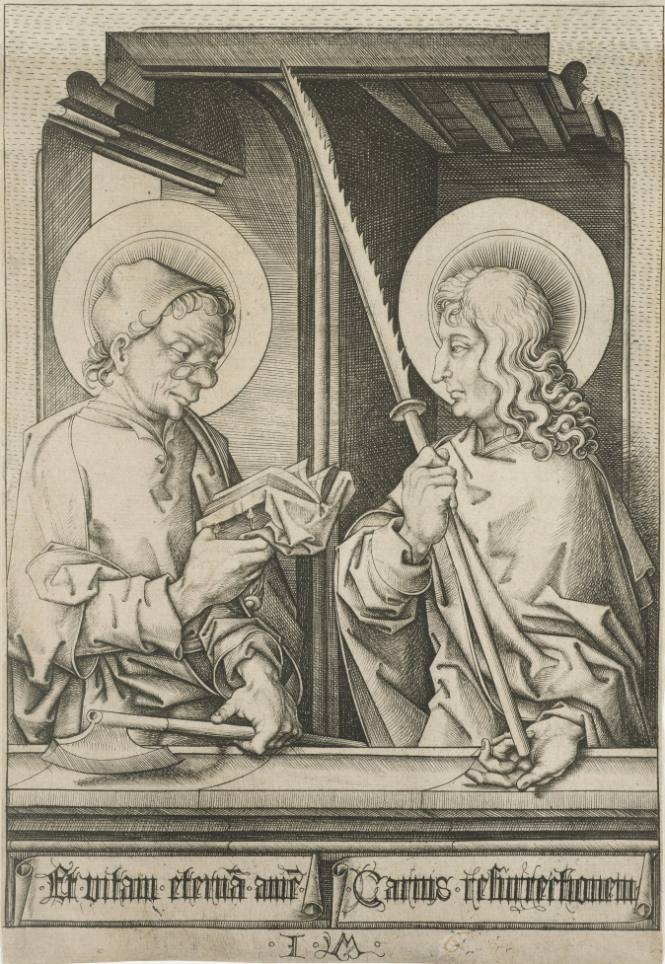 St. Matthew and Judas Thadeus (from The Twelve Apostles in Six Engravings)