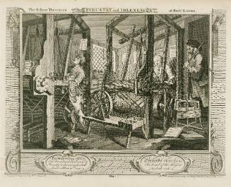 Fellow Prentices at their Looms (from Industry and Idleness)