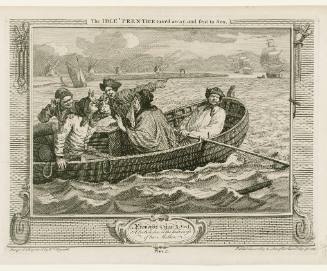 The Idle Prentice turn'd away, and sent to Sea (from Industry and Idleness)