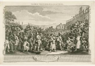 The Idle Prentice Executed at Tyburn (from Industry and Idleness)