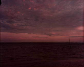 Bay/Sky Series, evening, pink