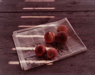 Fruit and Newspaper