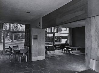 Vassar College, Ferry House—Interior, Dining/ Living Room