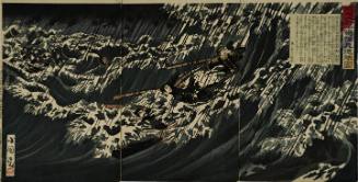 View of Captain Gunji's Shipwreck off the Chishima Islands [Kuril Islands]  