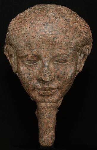 Head of Viceroy Merymose from his Outer Sarcophagus