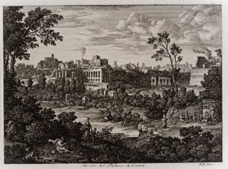 Ruins of the Palace of the Ceasars, from Views of Rome (Die Römischen Ansichten)