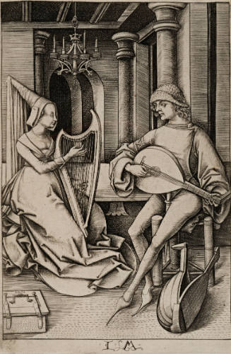 The Lute Player and the Harpist
