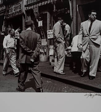 Men Shopping, Canal Street, New York City