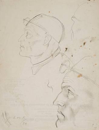 Study of two Men with Glasses