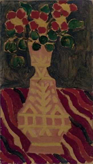 Untitled (Table with vase and flowers)
