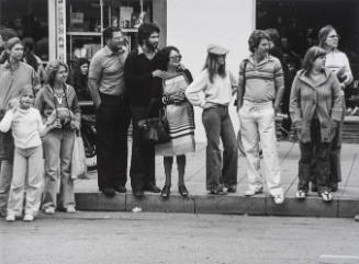 Watching the Curb, New York, from Ordinary Miracles: The Photography of Lou Stoumen, 1981