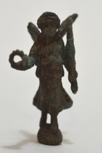 Figure of a victory with crown and palm