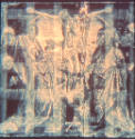 Photo of an iInfrared reflectography  slide.