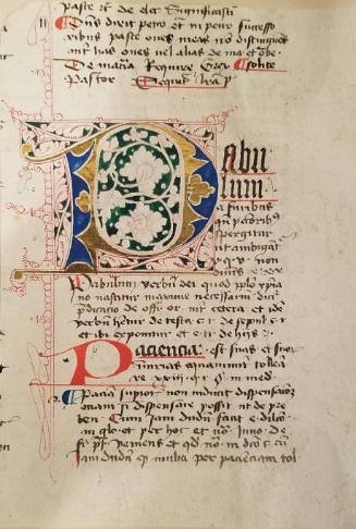 Manuscript Page: Pabulum ...