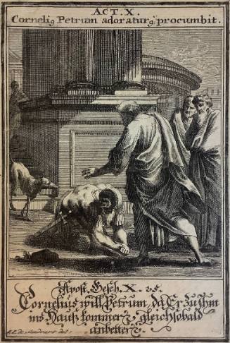 Cornelius Worshiping Peter