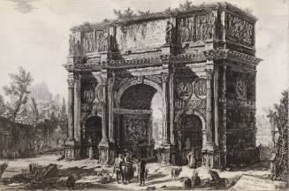 Veduta dell'Arco di Constantino (View of the arch of Constantine)
