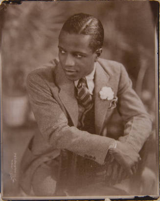 Portrait of a Young Man with Boutonniere, Harlem