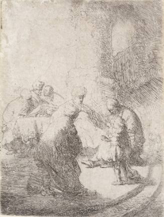 Christ Disputing with the Doctors: Small Plate