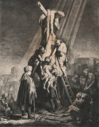 The Descent from the Cross (The Second Plate)