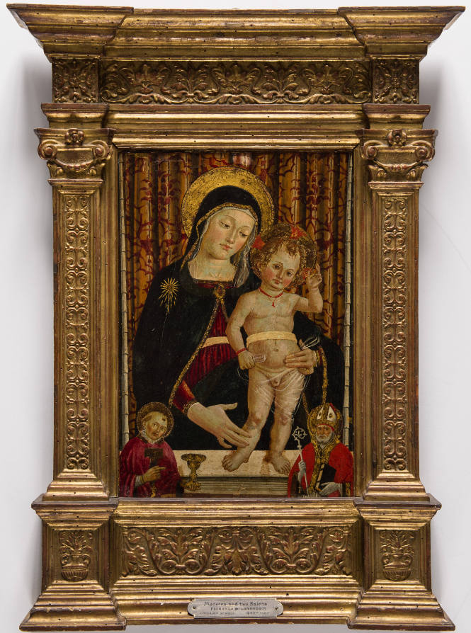 Madonna and Child with Two Saints