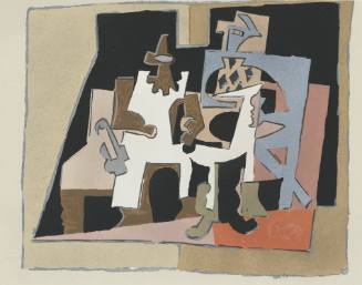Abstract Composition in the Manner of Picasso