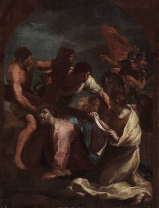 Christ Falling Beneath the Cross, and St. Veronica