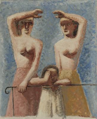 Two Women on a Balcony
