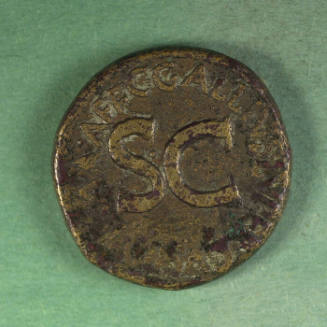 denarius, Roman Empire, Augustus, 18 BCE