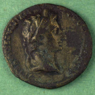 denarius, Roman Empire, Augustus, 7-6 BCE